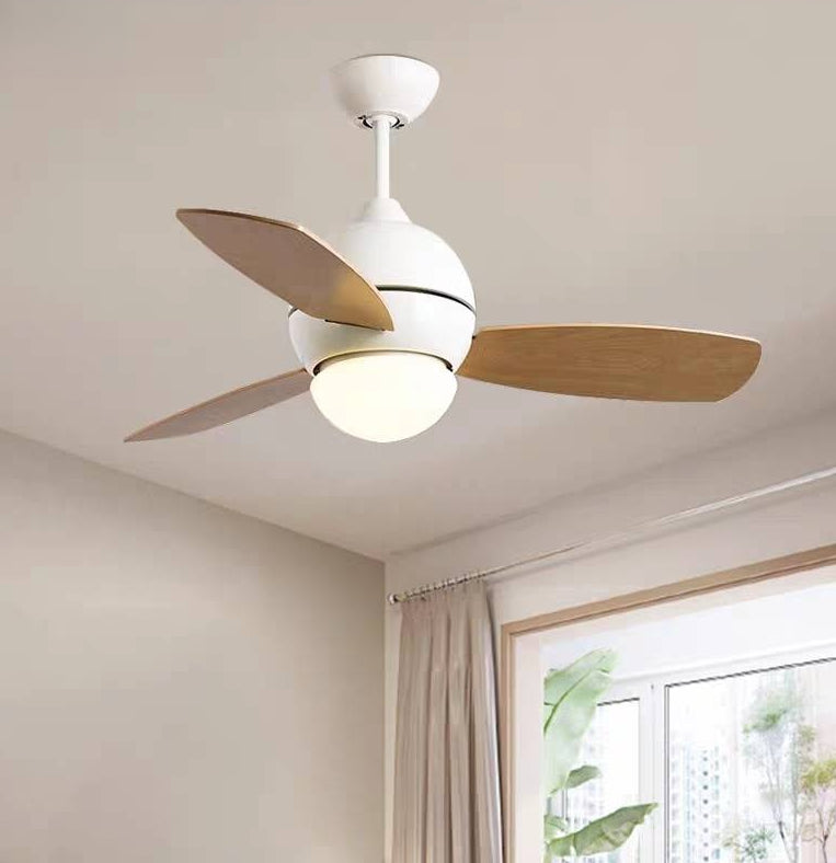 Morandi Colorful 3-Blade Ceiling Fan with Light, 6 Color, DIA 36.2'' - Lumpaz