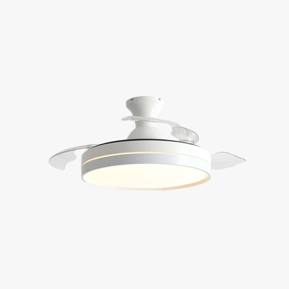 Morandi Ceiling Fan with Light, 4 Color, DIA 35.8"/42.1" - Lumpaz