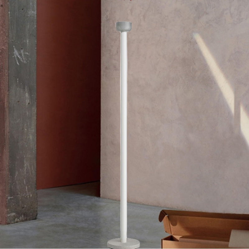 Avi Floor Lamp Nordic/Minimalist Metal, Black/White/Red/Yellow, Dining Room - Lumpaz