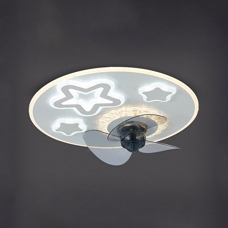 Minori Ceiling Fan with Light, 5 Style, DIA 16"/19" - Lumpaz