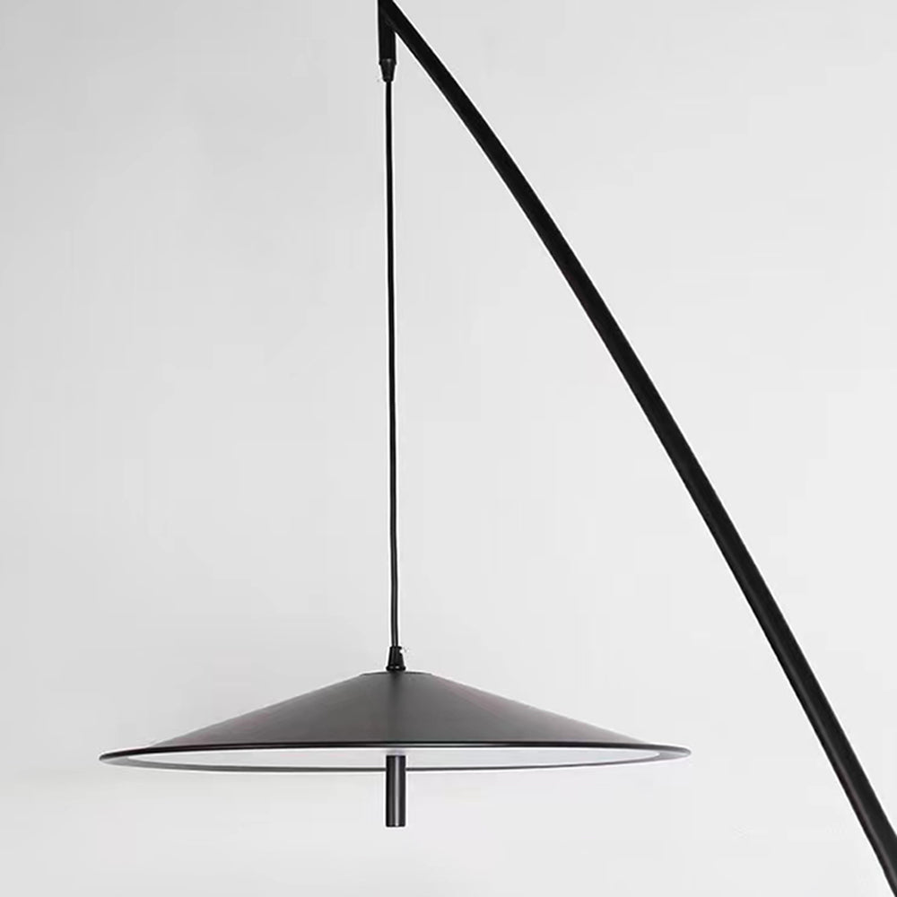 Salgado Frisbee Fishing Rod Floor Lamp, Living Room - Lumpaz