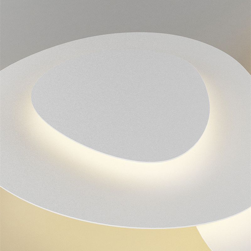 Valentina Modern Metal LED White Flush Mount Ceiling Light Bedroom - Lumpaz