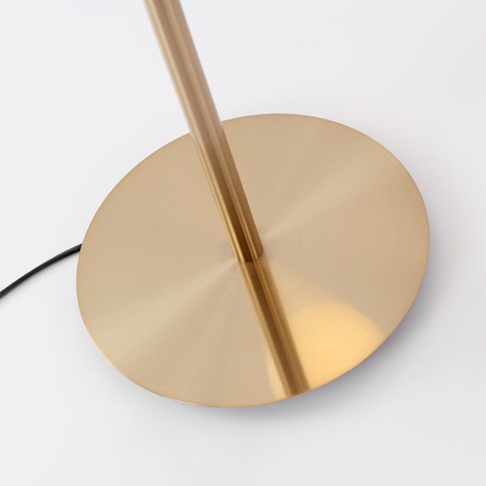 Valentina Globe Glass Slim Floor Lamp, Living Room - Lumpaz