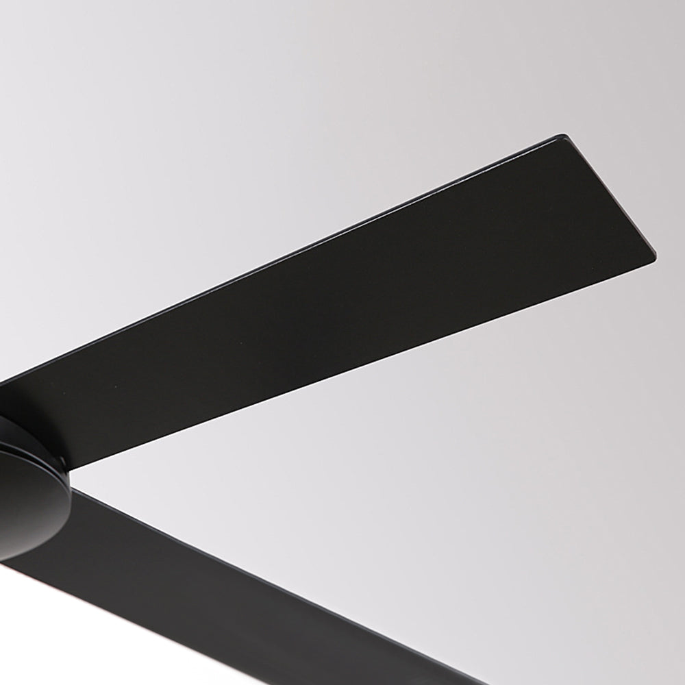 Haydn 4-Blade Industrial Black DC Ceiling Fan, Summer, 47'' - Lumpaz