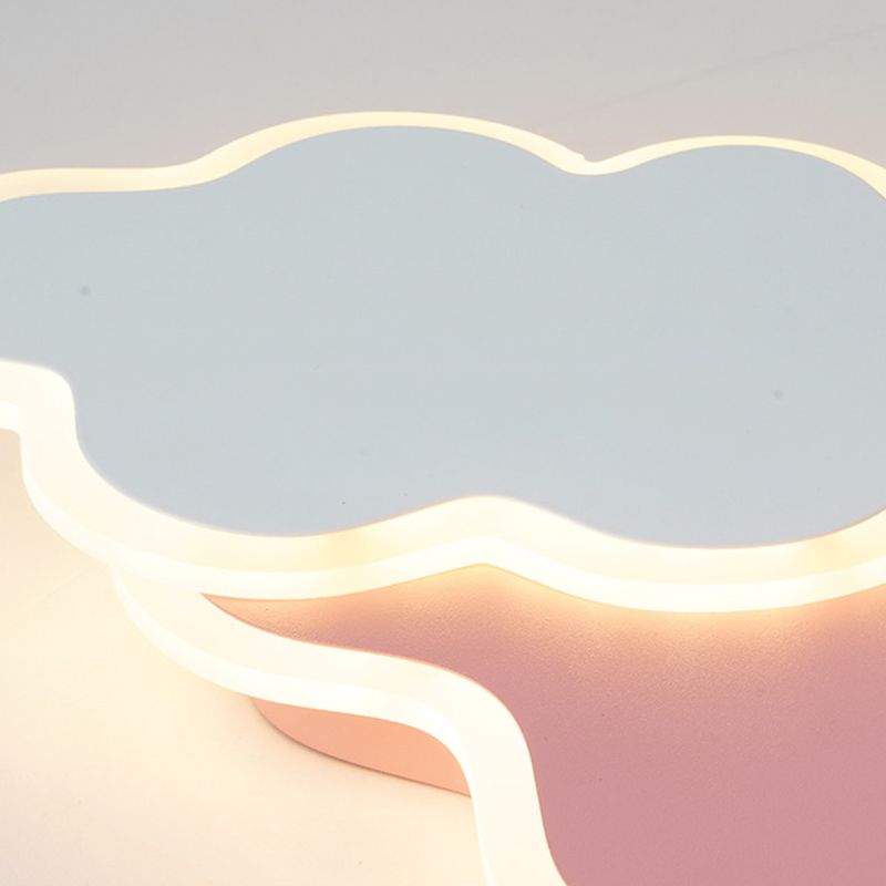 Minori Cloud Ceiling Fan with Light, 3 Color, 23"/21.5'' - Lumpaz