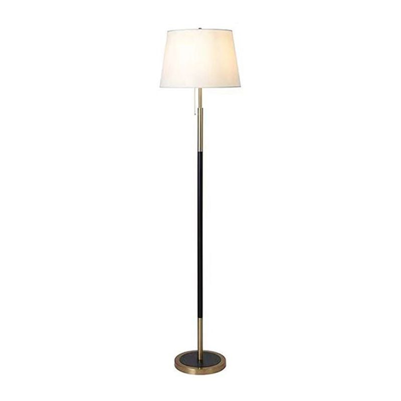 Eryn Modern Cylinder Metal Fabric Floor Lamp, 4 Color - Lumpaz