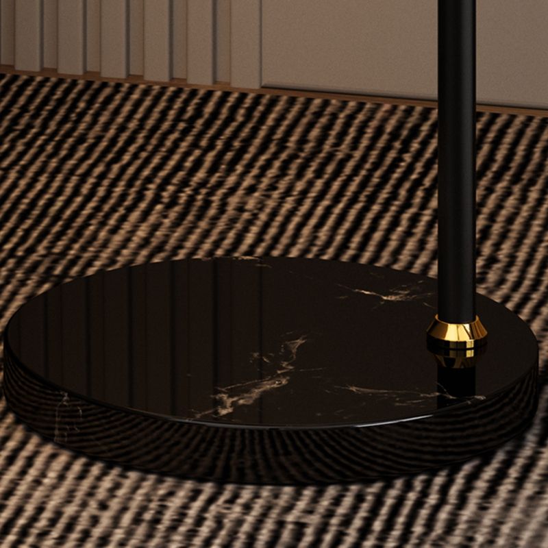 Ozawa Modern Pleated Metal Fabric Floor Lamp / Bedside Table, 3 Color - Lumpaz