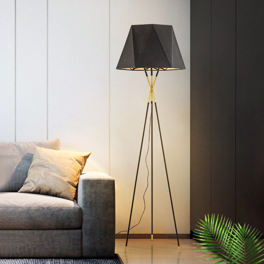 Salgado Minimalist Tripod Floor Lamp - Lumpaz