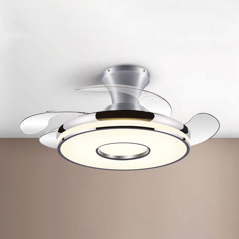 Quinn Ceiling Fan with Light, 2 Color, L 35.8"/42.5"/48" - Lumpaz