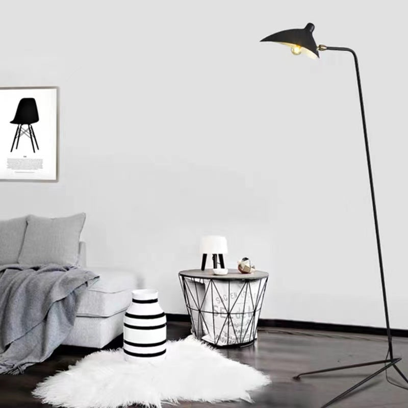 Schmitt Industrial Floor Lamp, 1/3 Heads - Lumpaz