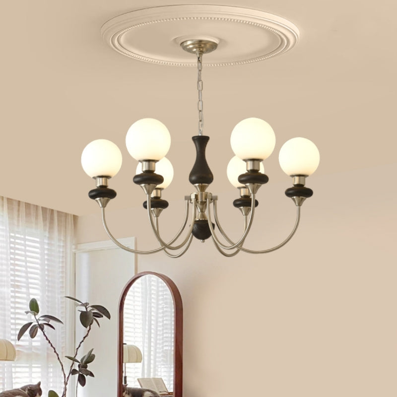 Silva Modern Luxury Decorative LED Chandelier Gold Metal Living Room - Lumpaz