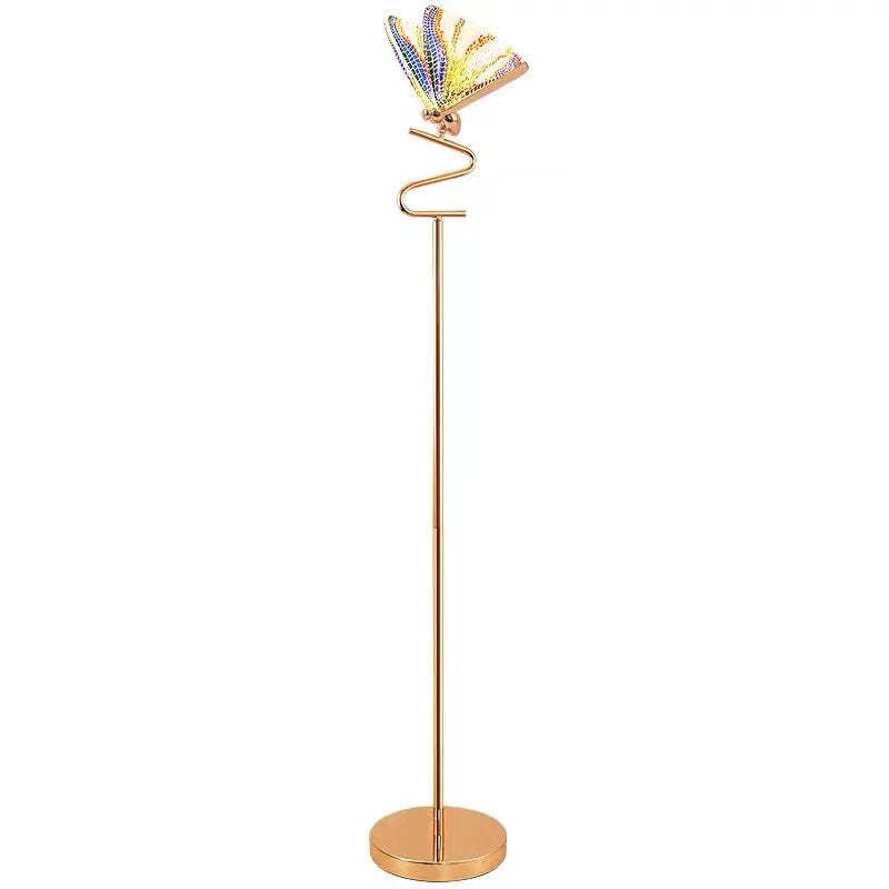 Kady Modern Butterfly Floor/Table Lamp, Living Room/Bedroom - Lumpaz