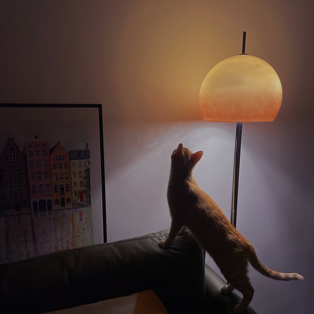 Salgado Sunset Floor Lamp 3 Color Temperature Switchable Gradient Color - Lumpaz