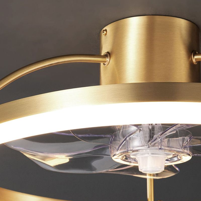 Bella Ceiling Fan with Light, 3 Style, DIA 21" - Lumpaz