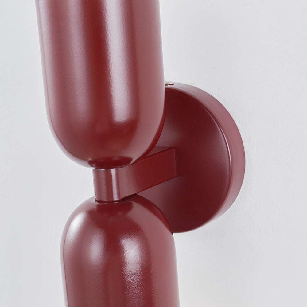 Morandi Modern Art Decoration Double-Headed Colorful Wall Lamp - Lumpaz