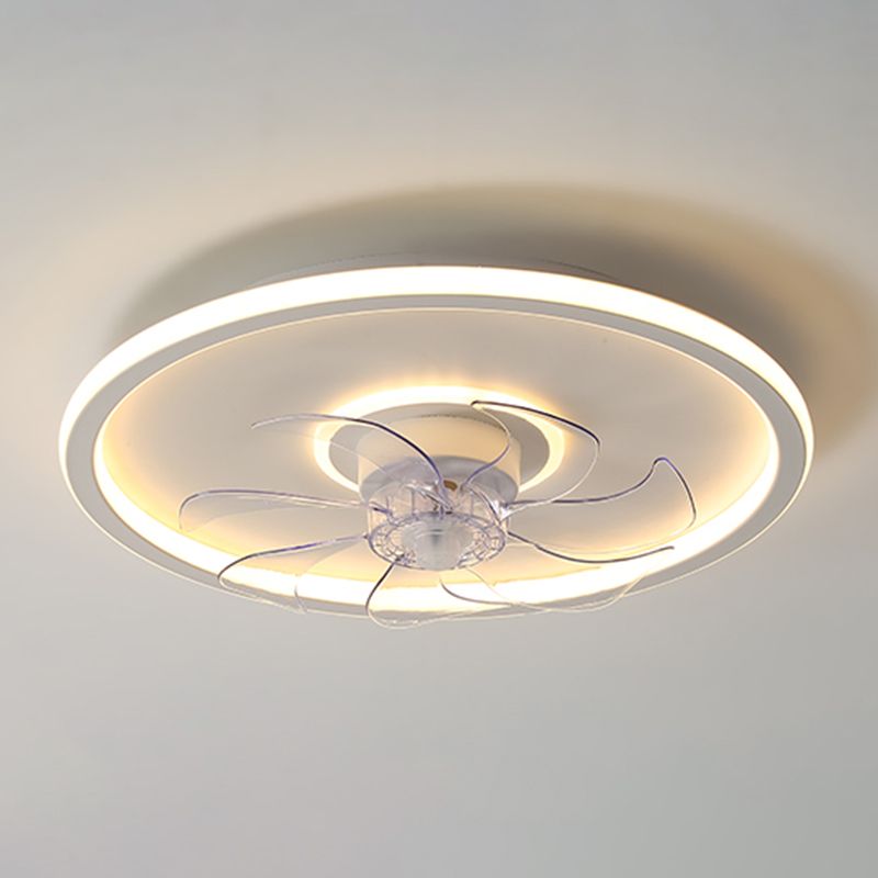 Kirsten 7/3-Blade Ceiling Fan With Light, 8 Style, L 20"/24'' - Lumpaz