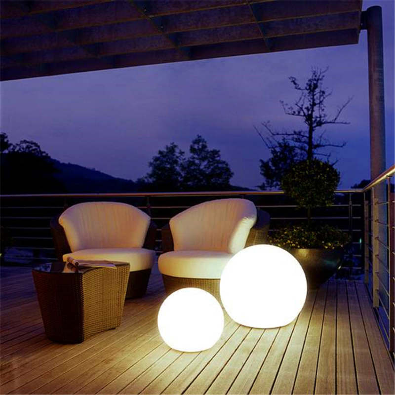 Elif Outdoor Unique Waterproof RGB Floor Lamp 16 Colors - Lumpaz
