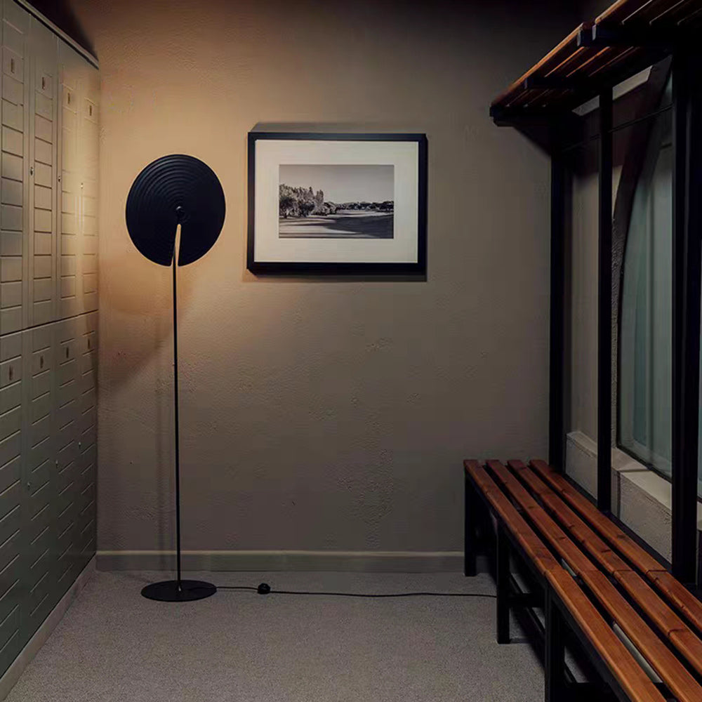 Carins Modern Simple Black Floor & Table Lamp, Metal - Lumpaz