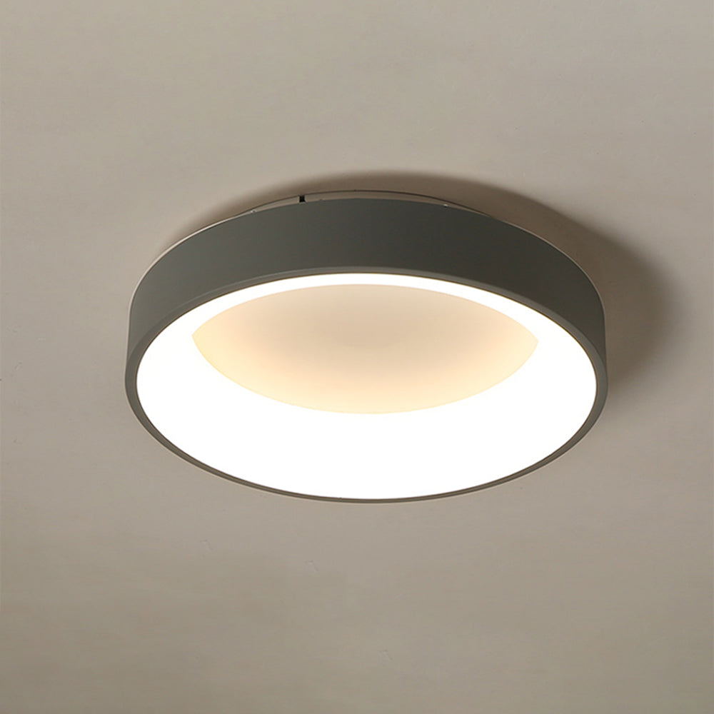 Quinn Modern Flush Mount Ceiling Light, LED, Bedroom/Dining Room - Lumpaz