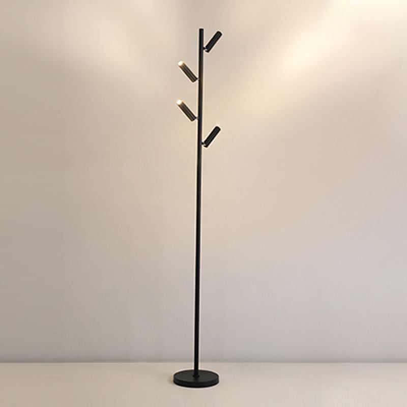 Cooley Modern Multi Head Metal Acrylic Floor Lamp,Multi Color - Lumpaz