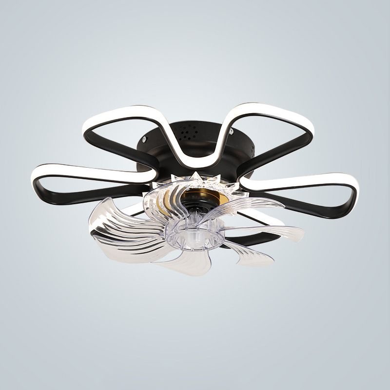 Hana Ceiling Fan with Light, 3 Color, DIA 20" - Lumpaz