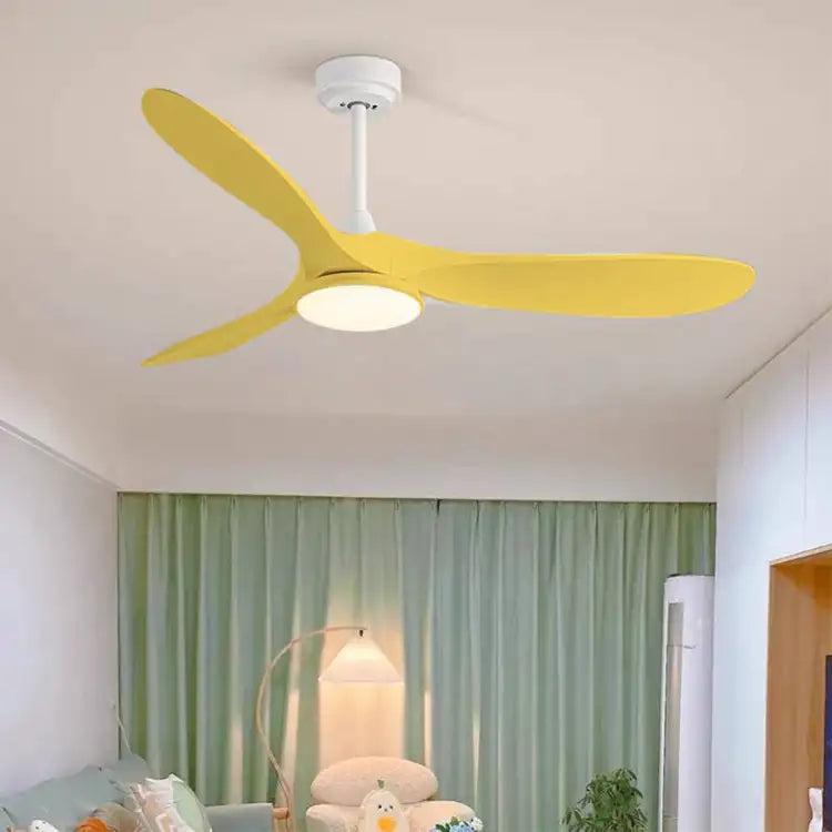 Garner 3-Blade Ceiling Fan with Light, 3 Color, DIA 52'' - Lumpaz