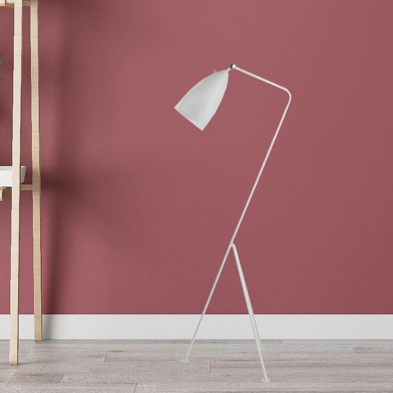 Morandi Modern Metal Cup Black Floor Lamp, Multi Colors - Lumpaz