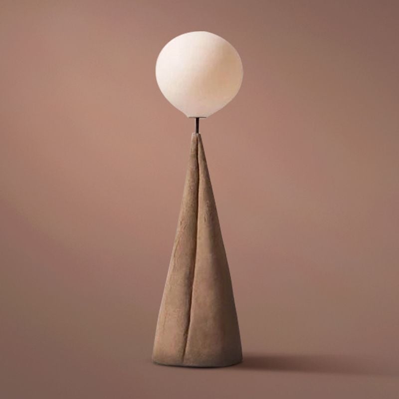 Carins Nordic Globe Floor Lamp, Metal&Glass, Living room - Lumpaz