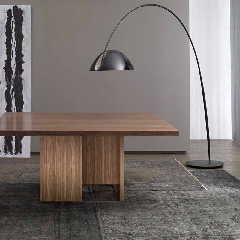 Avi Modrn Fishing Rod Metal Floor Lamp, Black - Lumpaz