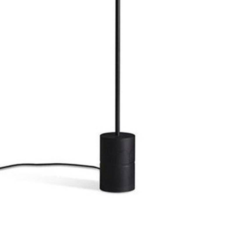 Salgado Modern Dome 2 lights Metal Floor Lamp,Black - Lumpaz