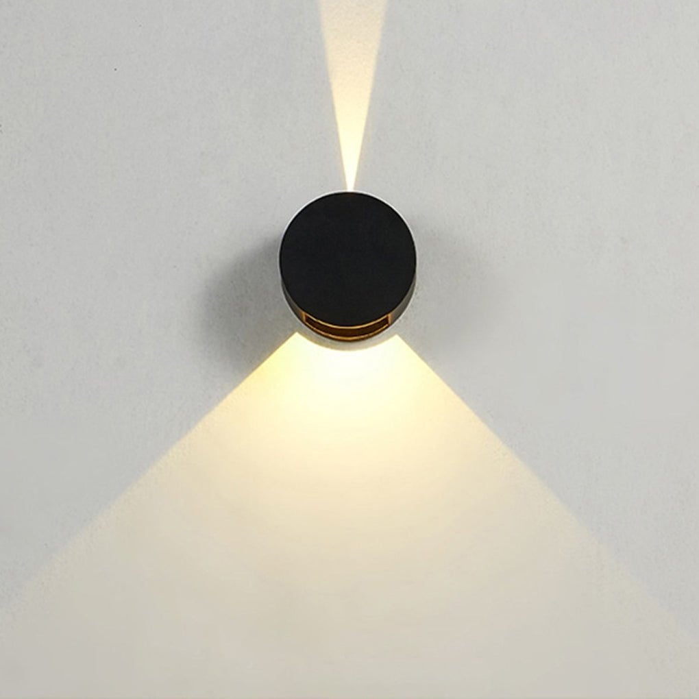 Round Up and Down Lights Waterproof LED Wall Lights for Indoor Outdoor Balcony - Lumpaz
