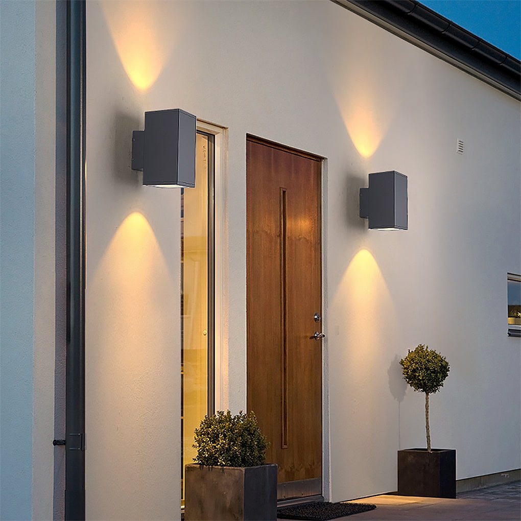 Waterproof LED Exterior Wall Sconces for Villa Outdoor Patio Balcony - Lumpaz