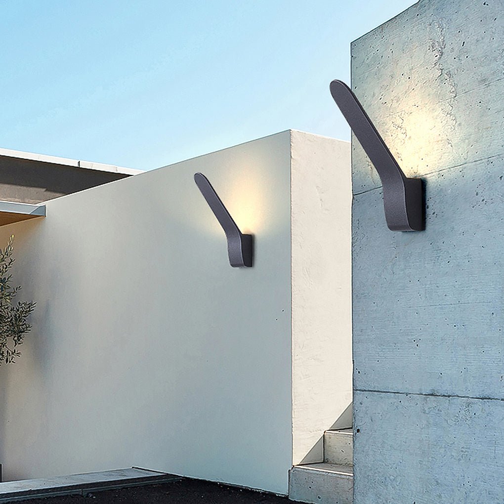 Modern Minimalist LED Waterproof Wall Light for Outdoor Courtyard Aisle Balcony - Lumpaz