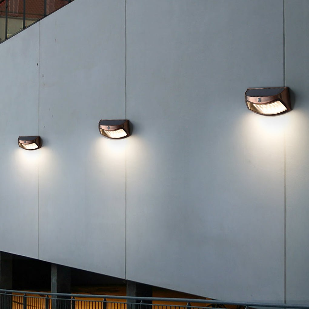 Intelligent Light Control Human Motion Sensor Solar Outdoor LED Wall Light - Lumpaz