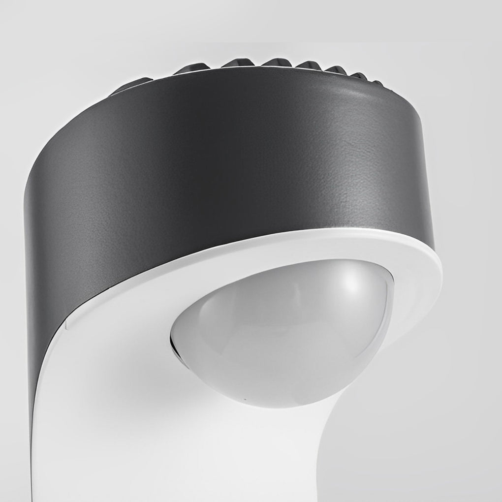 Creative LED Waterproof Black Modern Outdoor Wall Lamp Exterior Lights - Lumpaz