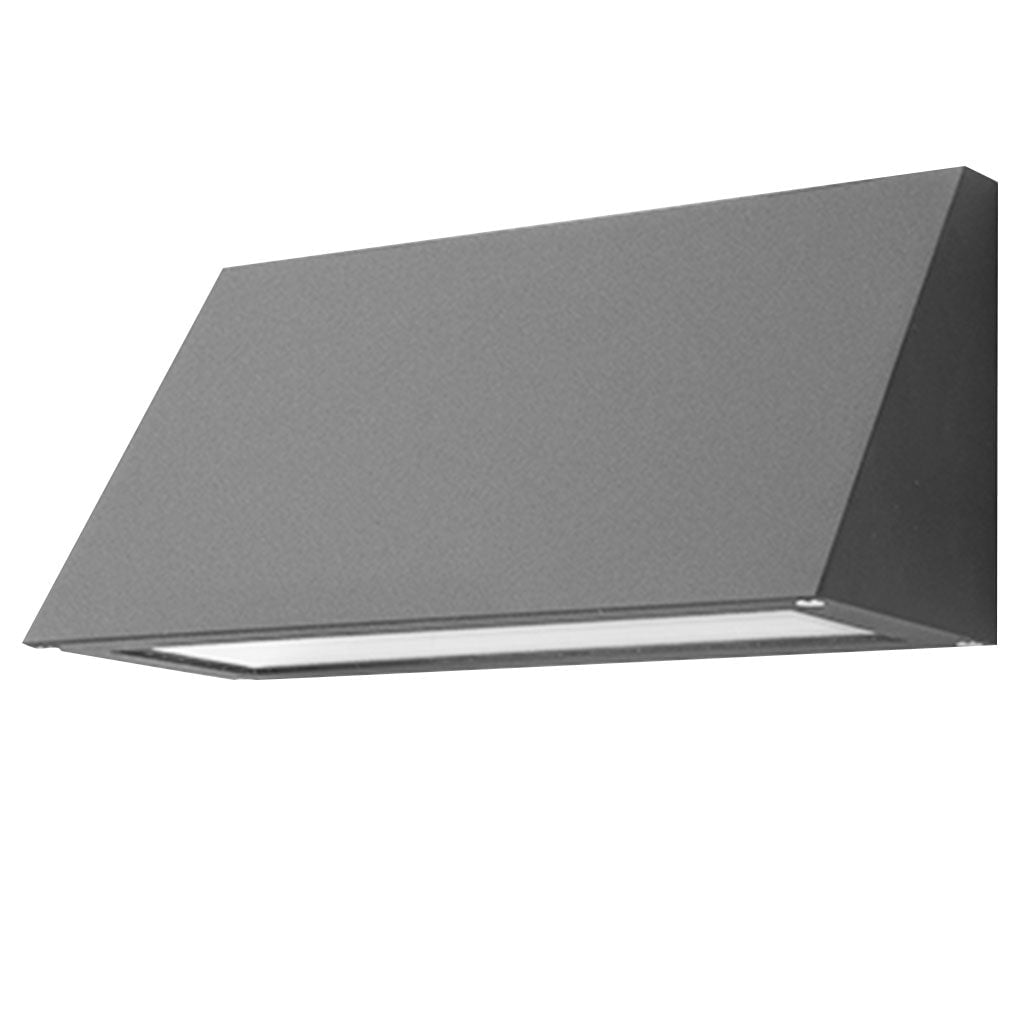 Waterproof Minimalist LED Up Donw Lighting Solar Outdoor Wall Lights - Lumpaz