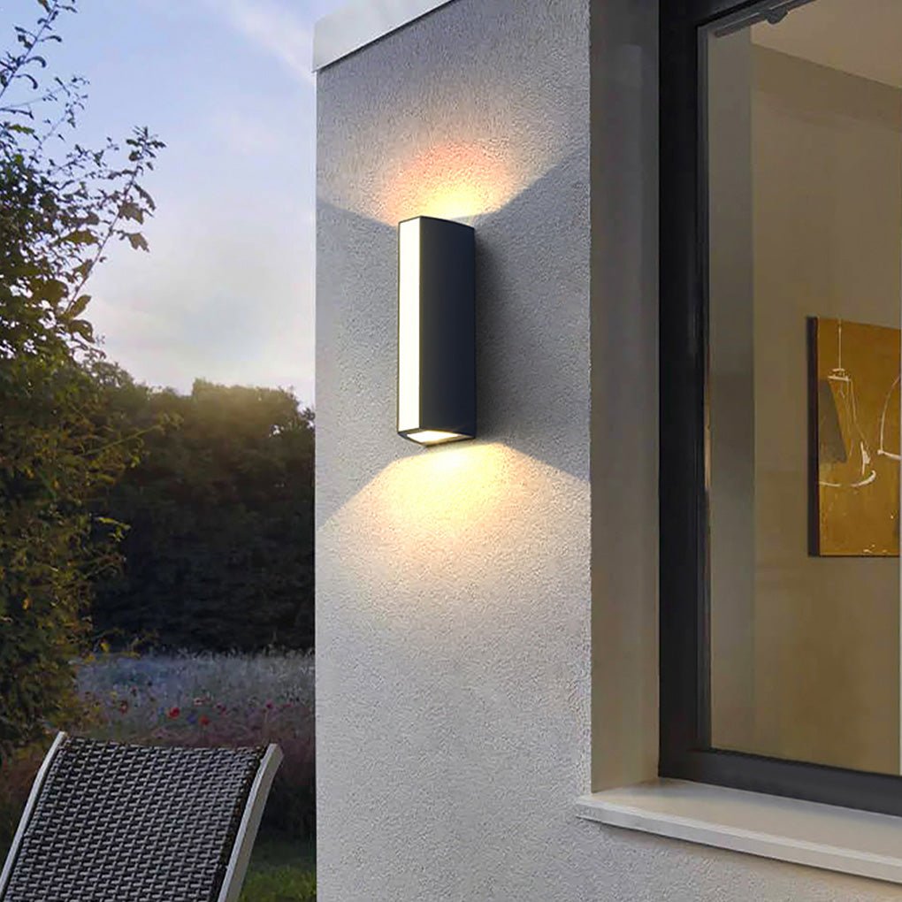 Outdoor Waterproof LED Exterior Wall Lights for Courtyard Garden Fence Decorative - Lumpaz