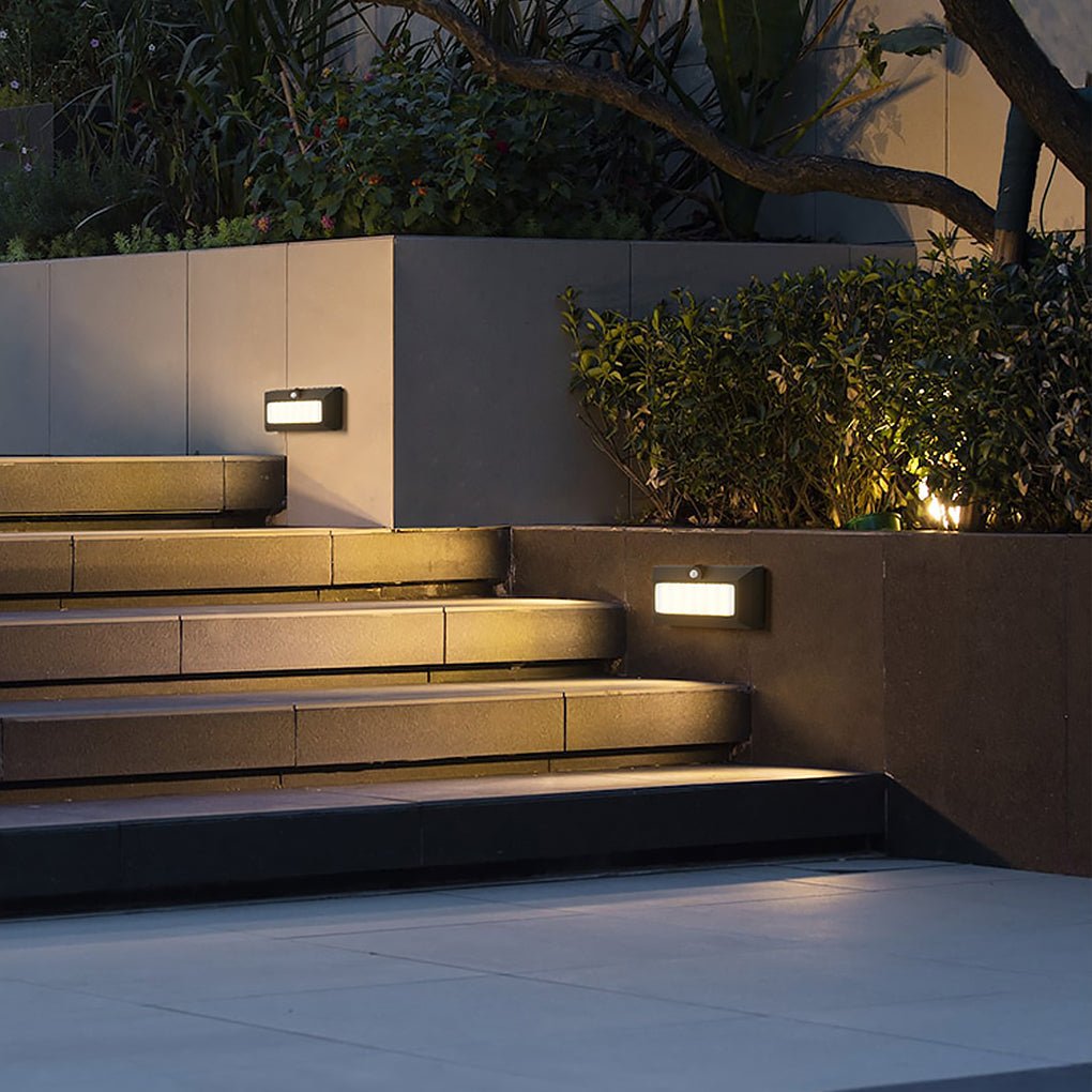 Embedded Motion Sensor Design LED Step Light for Courtyard Terrace Garden - Lumpaz