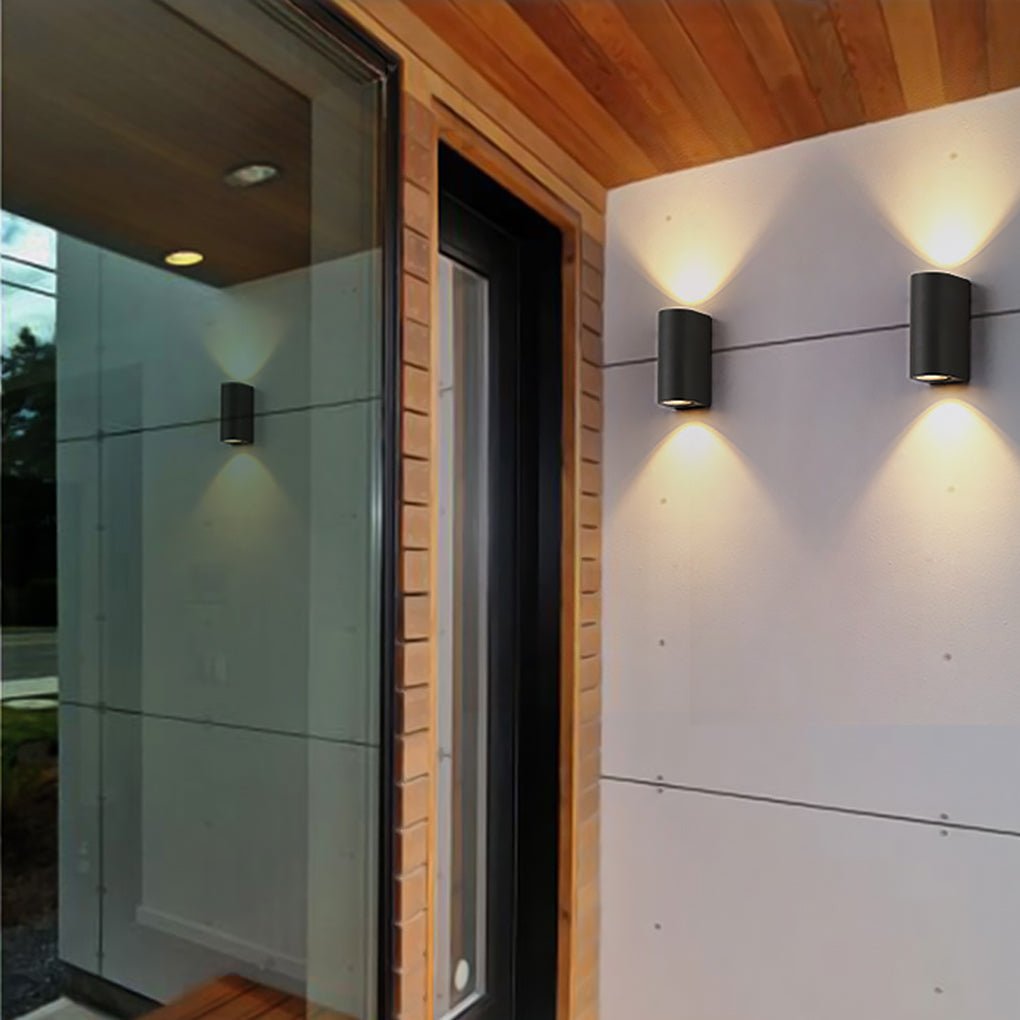 Unique up and down Lighting Waterproof LED Modern Outdoor Wall Lights - Lumpaz