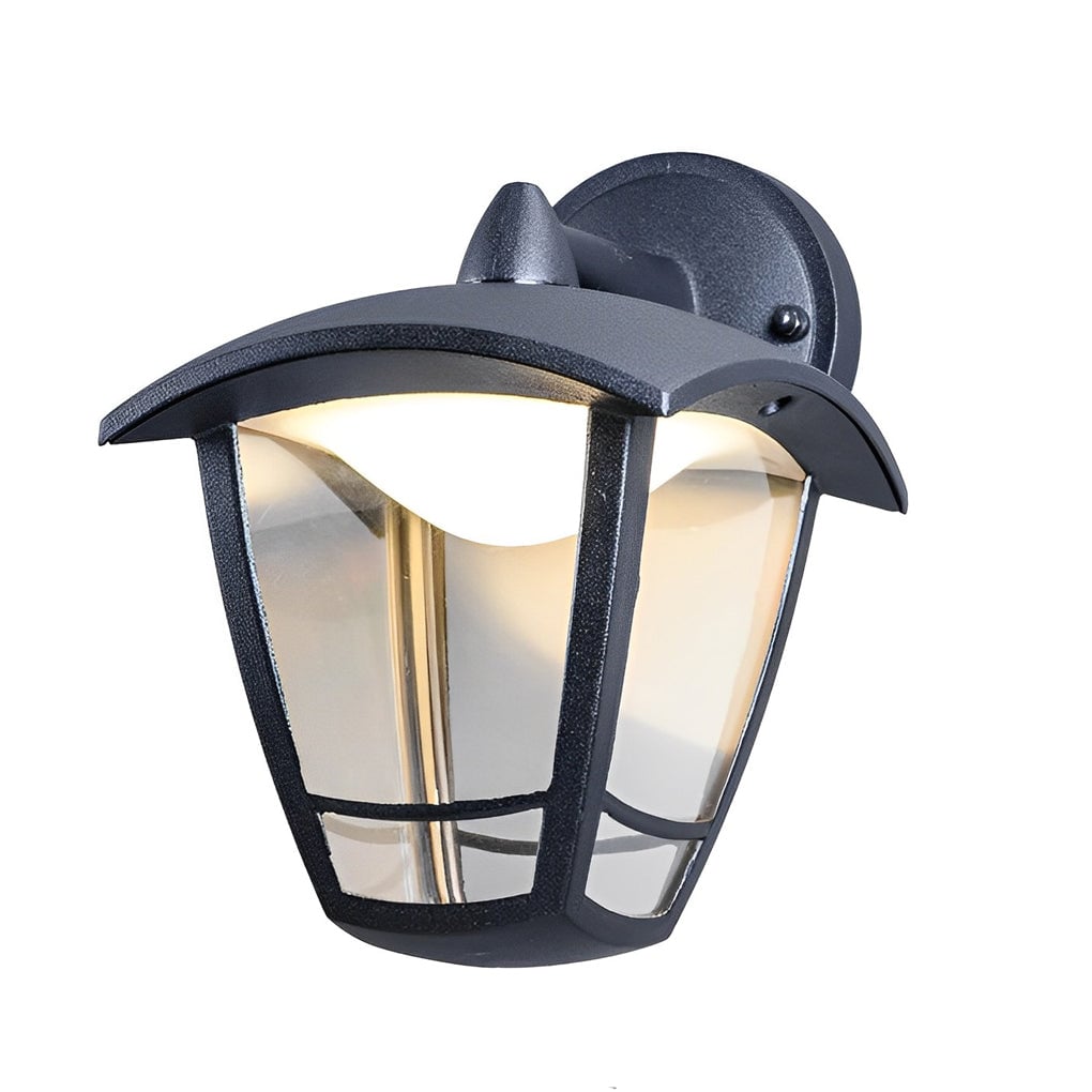 Retro Waterproof Black Vintage Outdoor Wall Lamp Plug in Wall Sconce Lighting - Lumpaz