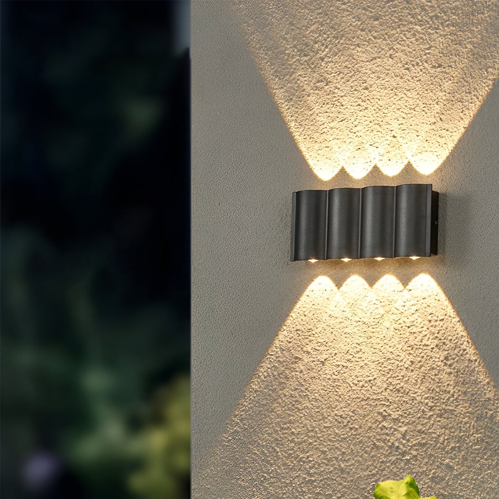 Creative Wave Up and Down Light LED Waterproof Modern Wall Washer Light - Lumpaz