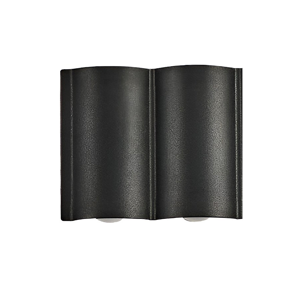 Creative Wave Arc Design Up and Down Lights LED Outdoor Wall Lights Wall Sconces Waterproof - Lumpaz