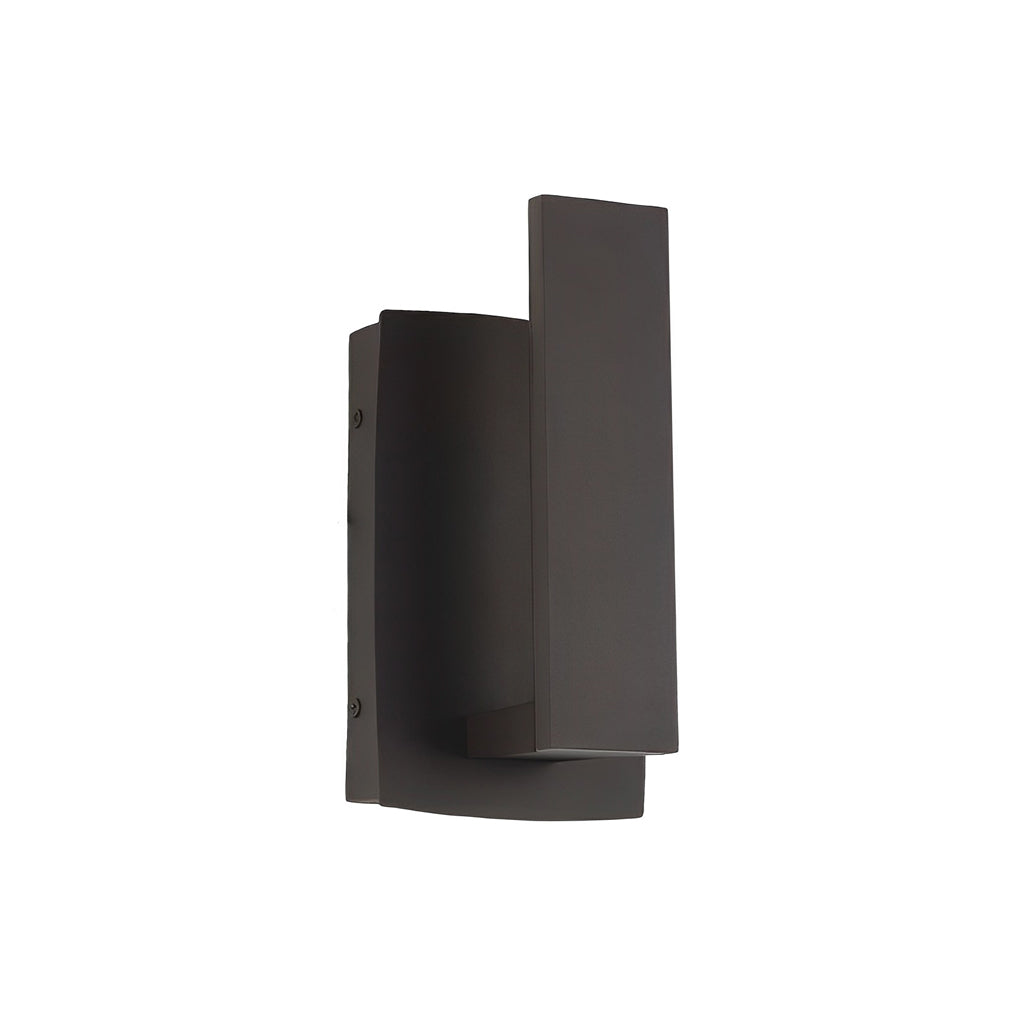 Waterproof Minimalist Aluminum LED Black Modern Outdoor Wall Light - Lumpaz