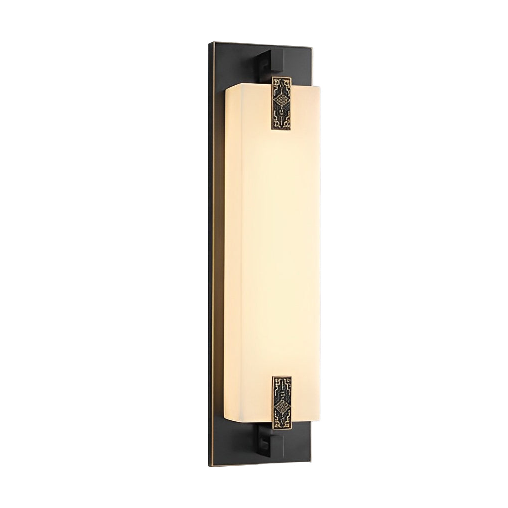 Outdoor Waterproof LED Copper Retro Exterior Wall Lights Sconces Lighting - Lumpaz