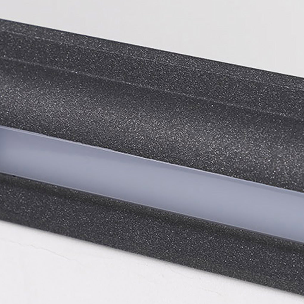Long Strip Embedded Wall Light Corner Lights for Outdoor Garden Steps - Lumpaz