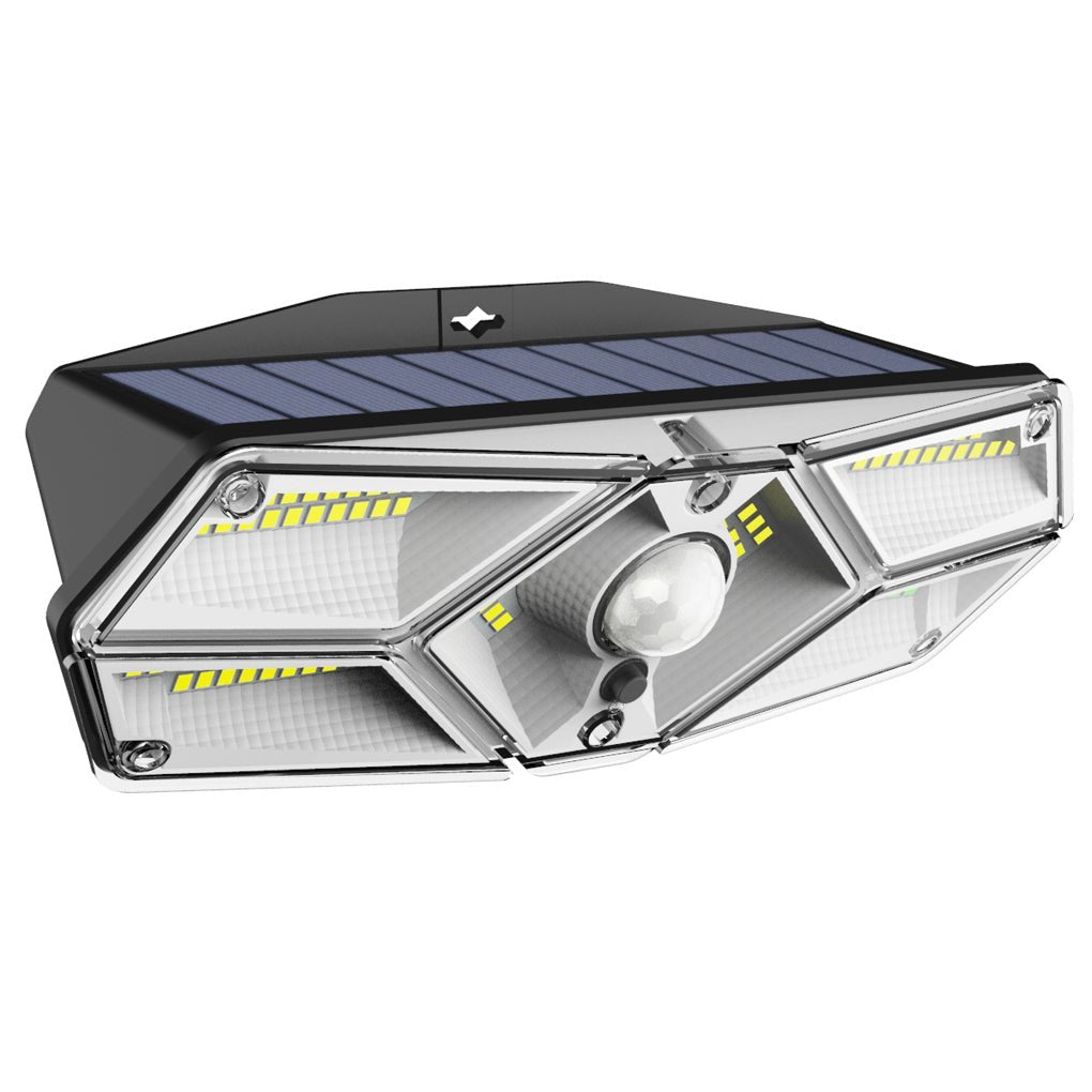 Solar Energy Wall Lamp Motion Sensor LED Outdoor Wall Sconces Lighting - Lumpaz