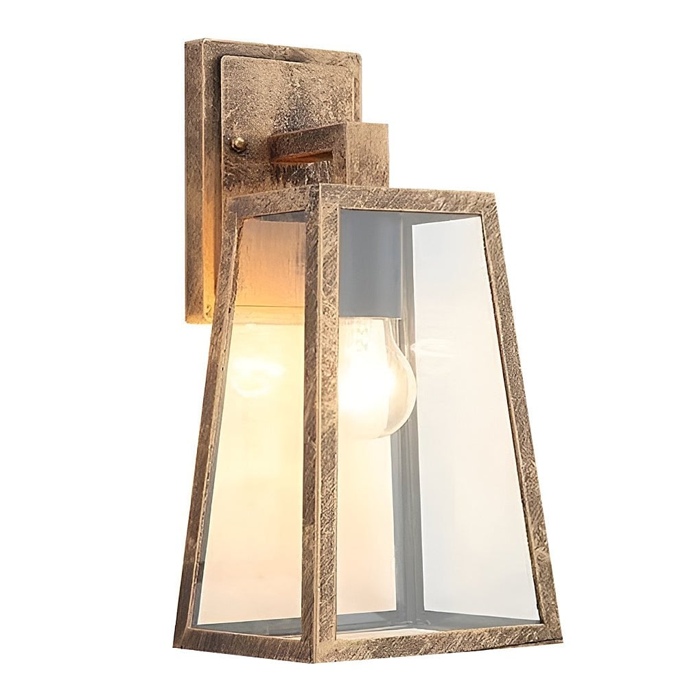 Vintage Industrial Style Glass Sconce Waterproof Outdoor Wall Lights Wall Lamp - Lumpaz