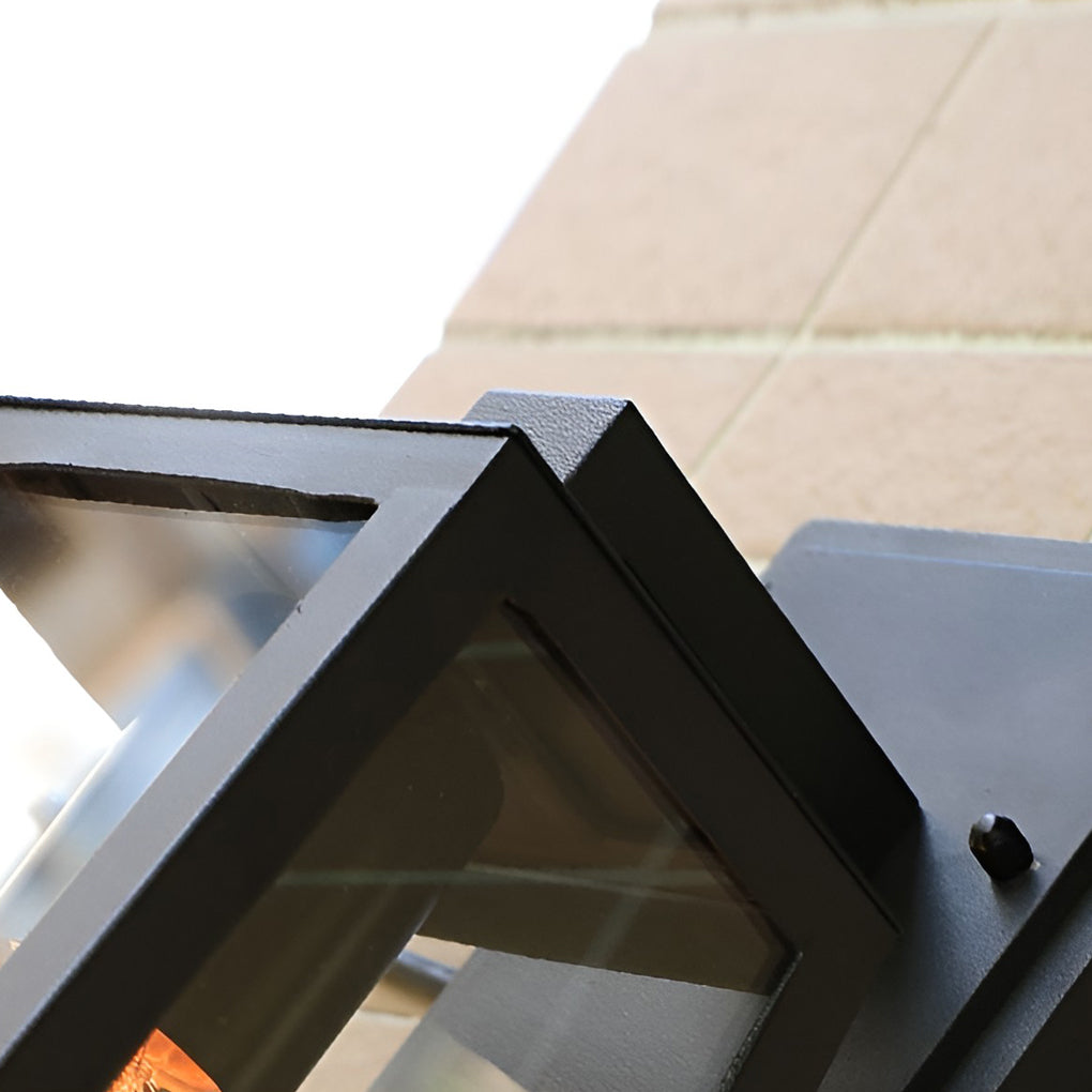 Trapezoidal Waterproof LED Vintage Outdoor Wall Light Wall Sconce Lighting - Lumpaz
