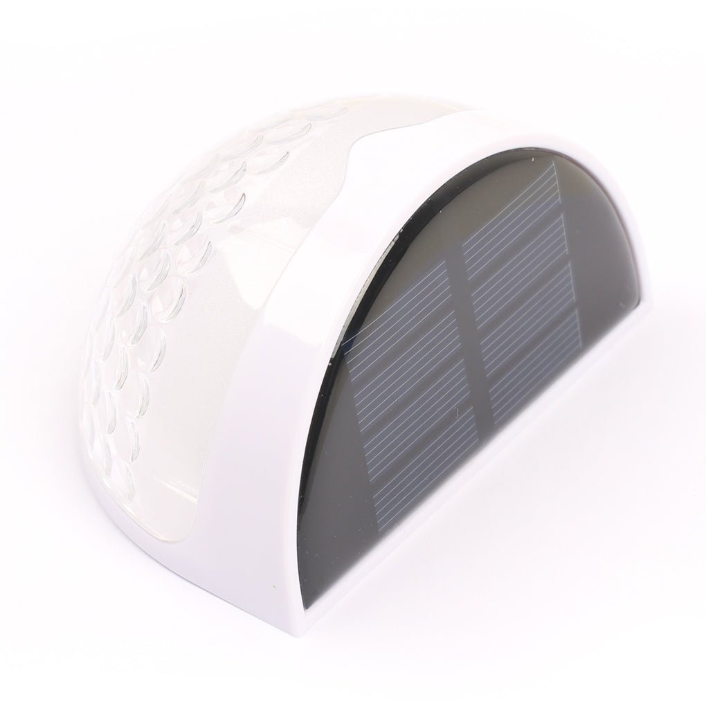 4 Pcs Solar Stair Lights Outdoor Step Lights LED Garden Lights Wall Mounted Lights - Lumpaz