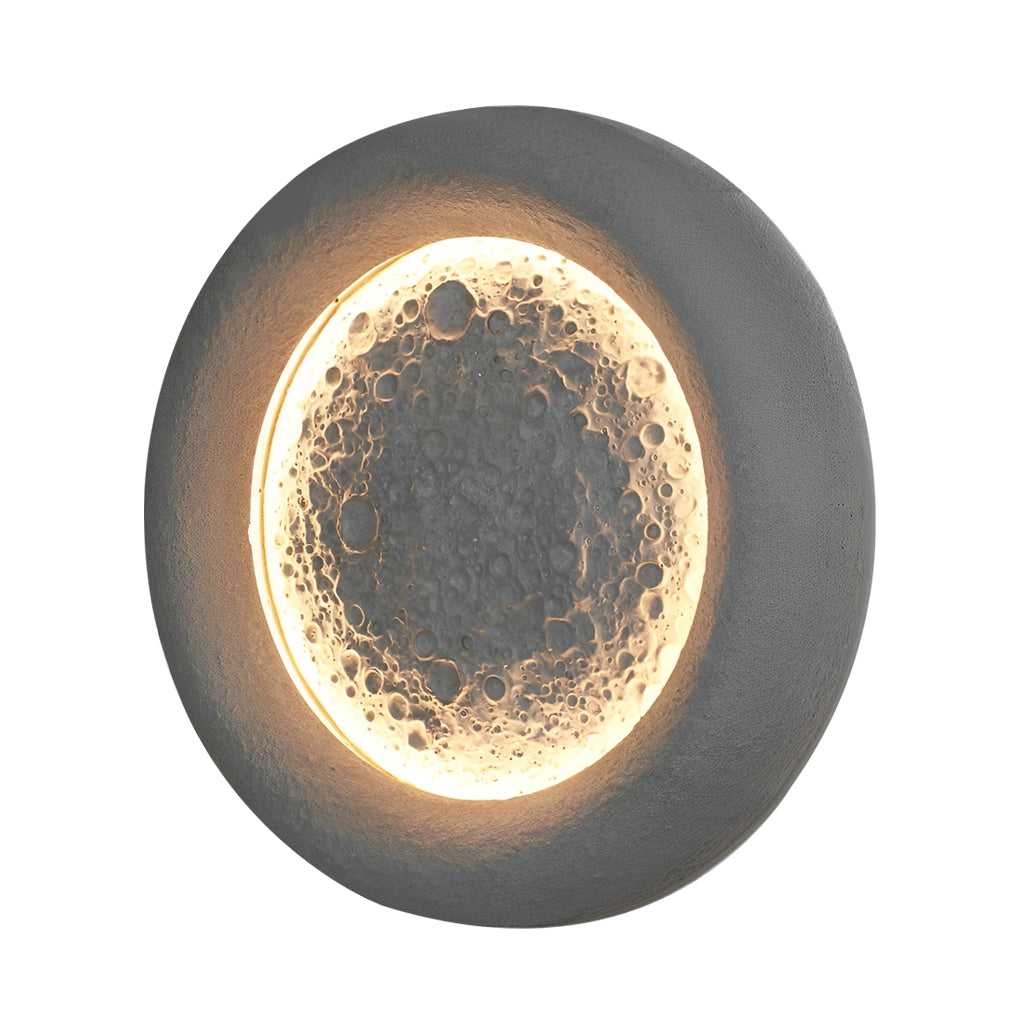 Moon Craters Design LED Waterproof Modern Outdoor Wall Lamp Exterior Lights - Lumpaz